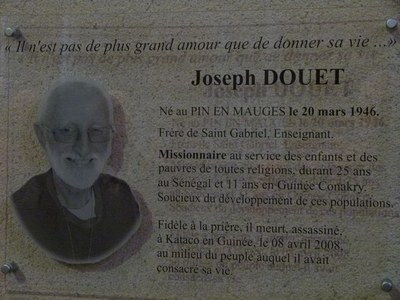 17 Mémoire de frère Joseph Douet