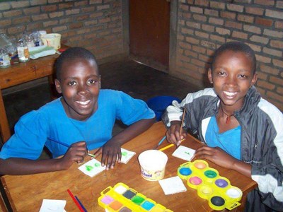 Enfants sourds à Butaré au Rwanda